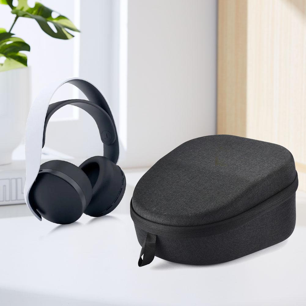 EVA Travel Protective Case Anti-scratch Hardshell Case Splashproof Travel Carry Bag for PlayStation Pulse Elite Wireless Headset