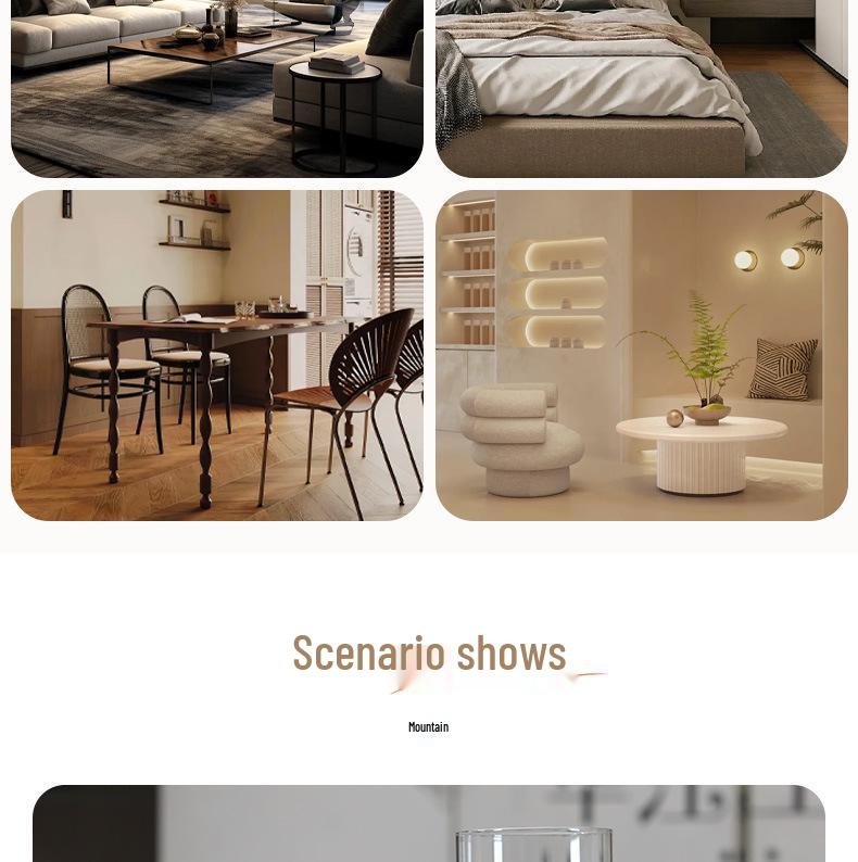 Modern Gold Metal Glass Vase for Dining Table or TV Cabinet