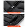 Unisex Heated Waistcoat USB Heating Vest 3 Temp Modes 4 Heating Zones Vest Coat