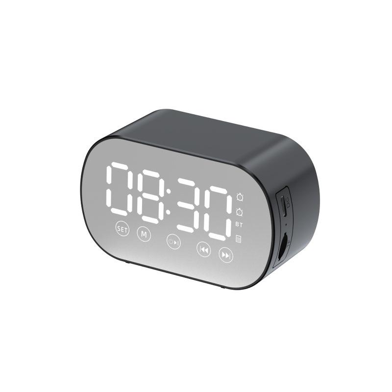 New Private Mold Bluetooth Speaker Alarm Clock with Mini Card Slot