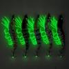 Leuchtende Simulations-Garnelen-Kalamari-Jigs Scharfer Anti-Biege Haken mit Widerhaken Universelles Angelgerät für Aktivitäten am Ufer