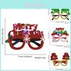 Óculos de Natal LED Estilo Desenho Animado Coloridos Para Decorações de Festa e Festividades