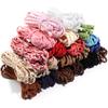 5 yards/lot Color Korean Velvet Braided Cords Three-Strand Woven Rope for Handmade Jewelry Making DIY Bracelet Garment Accessory