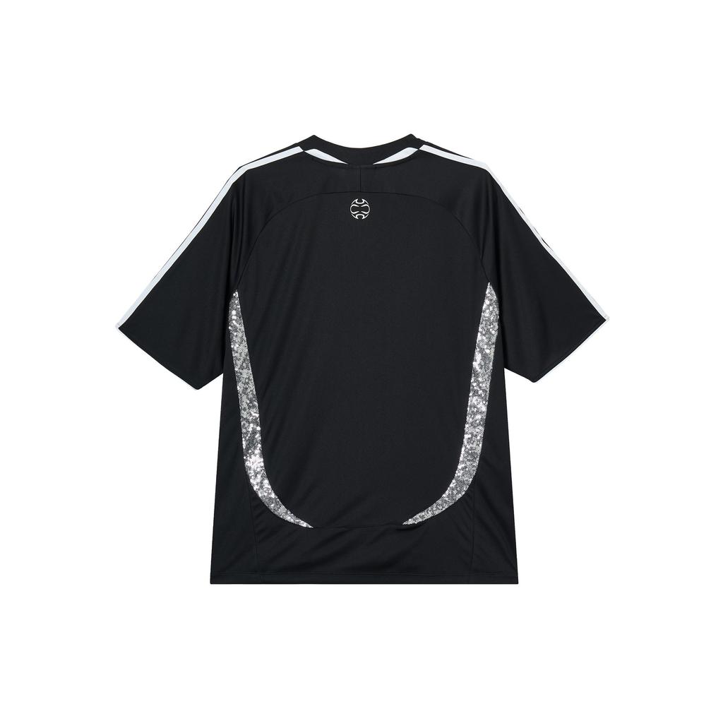 adidas Adilenium Wygodna Wszechstronna Modna Koszulka Piłkarska z Krótkim Rękawem Damskie topy KE9792