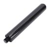8 Inch Carbon Fiber Billiard Pool Cue Extension Pool Club Extender with Rubber End Cap Billiards