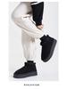 Women's Winter Warm Cotton Platform Snow Boots, Plus Velvet Ankle Boots, Non-Slip Versatile Style