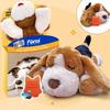 Puppy Heartbeat Toy with Realistic Heartbeat Sound and Heat Pack Comforting Sleep Aid for Newborn Puppies Anxiety Relief