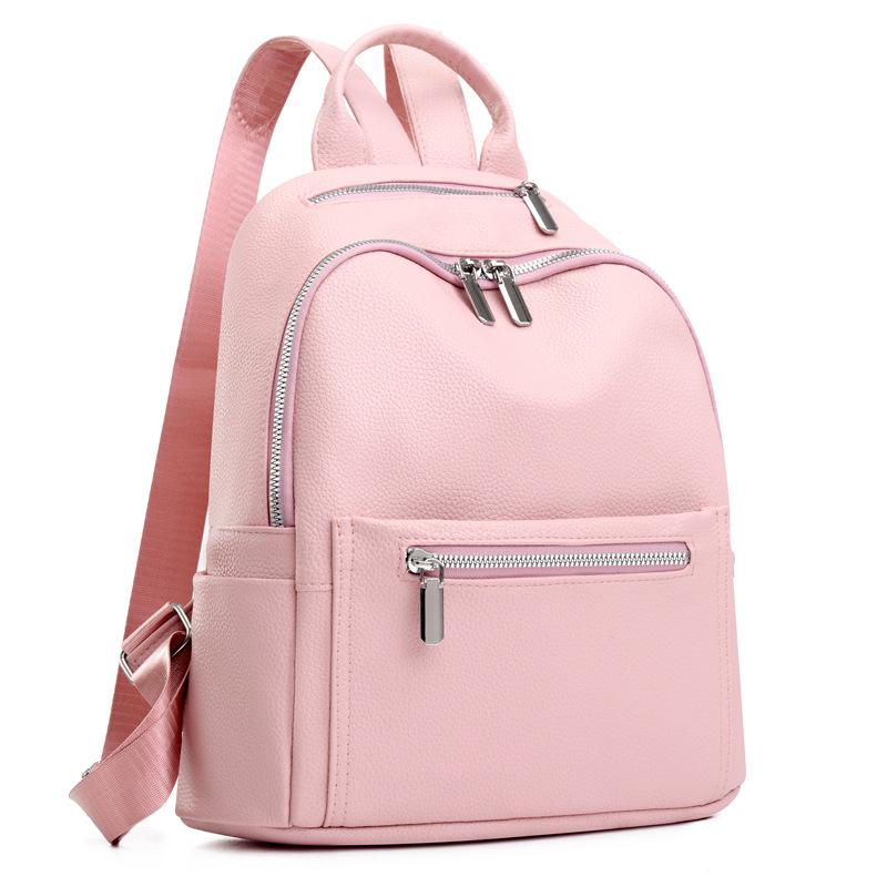 Backpack Women's New Korean Version Large Capacity Women's Backpack Fashionable and Versatile Student Bag Women's Bag Trend