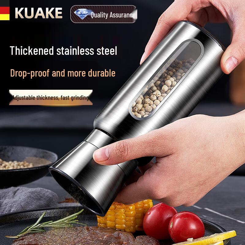 304 Stainless Steel Pepper and Spice Grinder