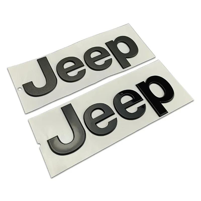 For Jeep For JEEP Grand Cherokee Commander Renegade Liberty Compass Patriot Wrangler Tj Jk Decoration ABS Car Front Emblem Tr