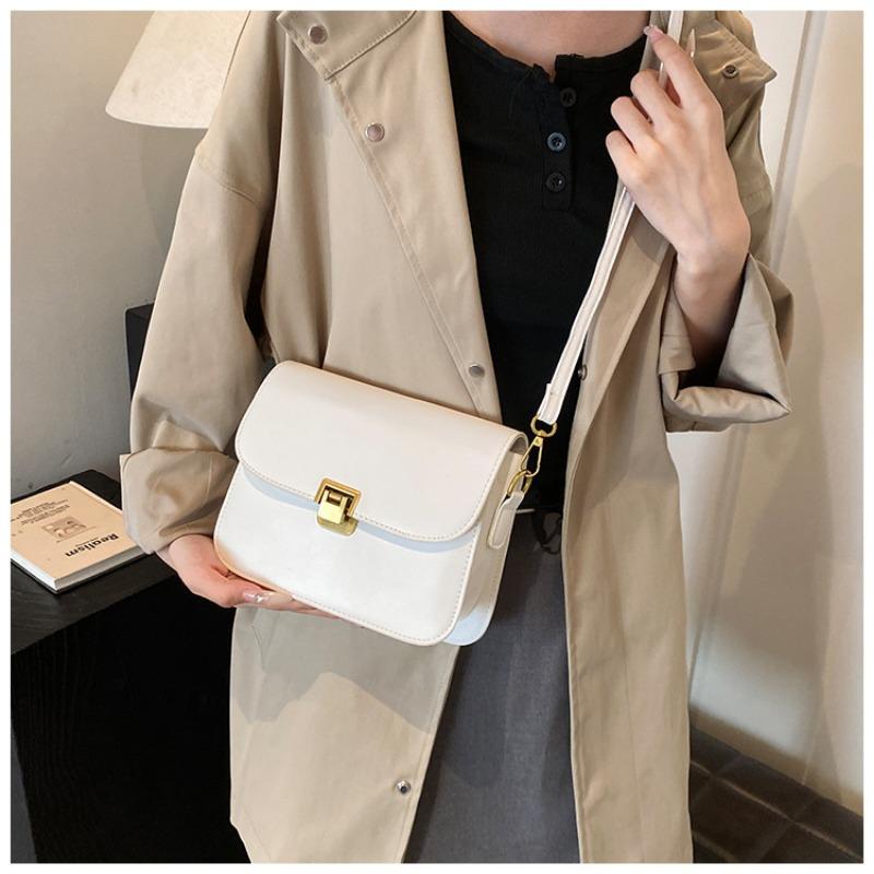 Dames Mode Eenvoudig Retro Dagelijks Crossbody Schouder Kleine Vierkante Tas