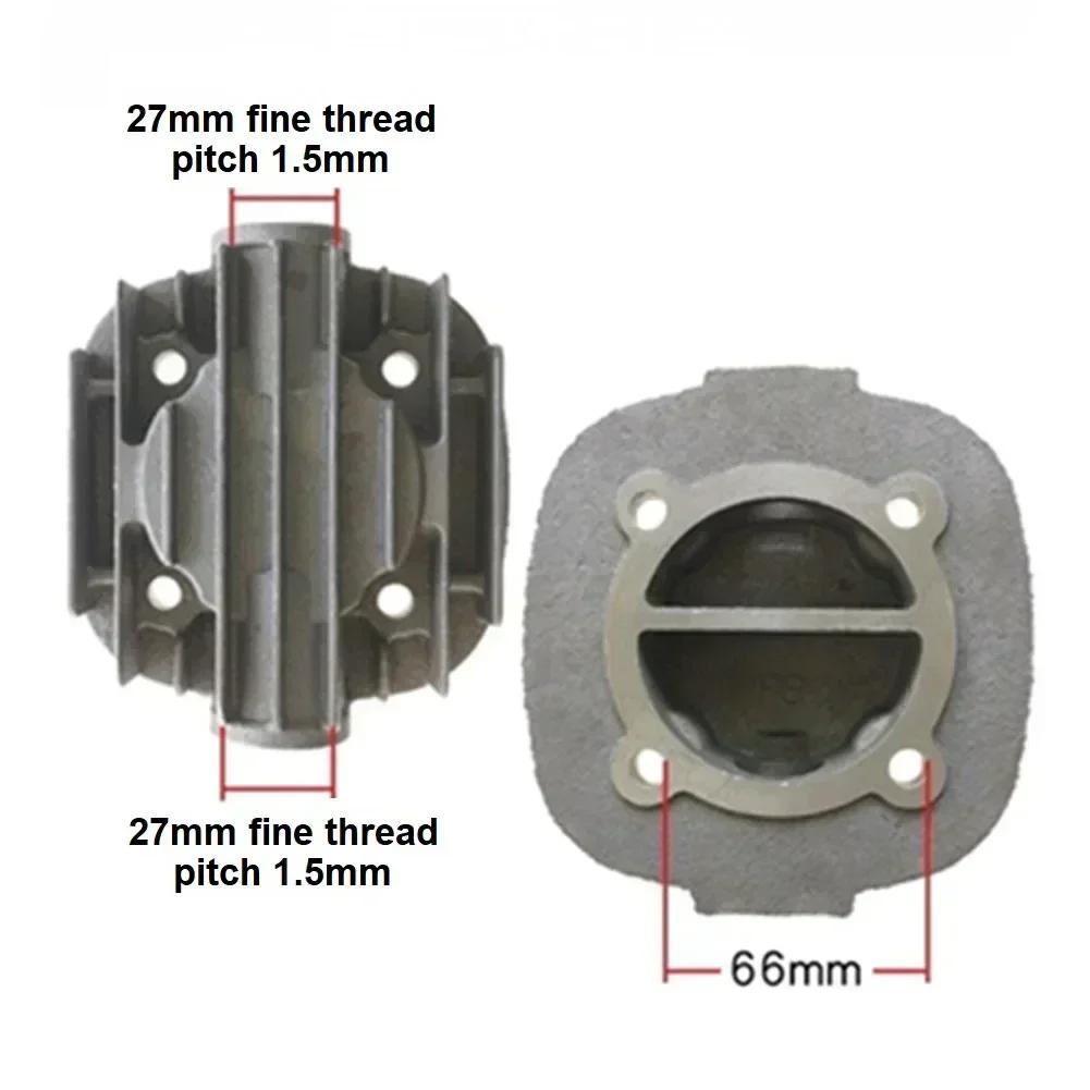 Silent Oil-free Air Compressor Air Pump Parts Cylinder Head Replacement Parts Air Compressor Cylinder Head