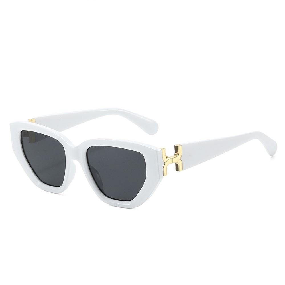 

New fashion square frame sunglasses for women luxury sunglasses black men cat eye UV protection large frame all-match glasses