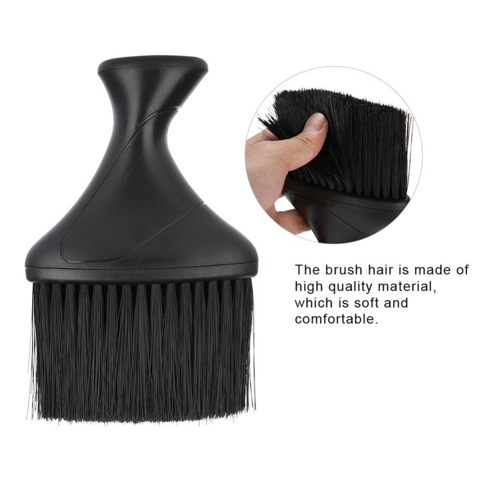 Plastic Handle Hair Cleaning Brush Ergonomic Grip Barber Hair Brush Hair Styling Brush  For Salons