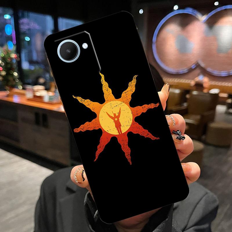 Praise the Sun Dark Souls Case For Realme 13 Pro Plus 12 11 14 15 GT6 GT7 Pro C15 C35 C53 C55 C61 C63 C65 C67 C71 C75