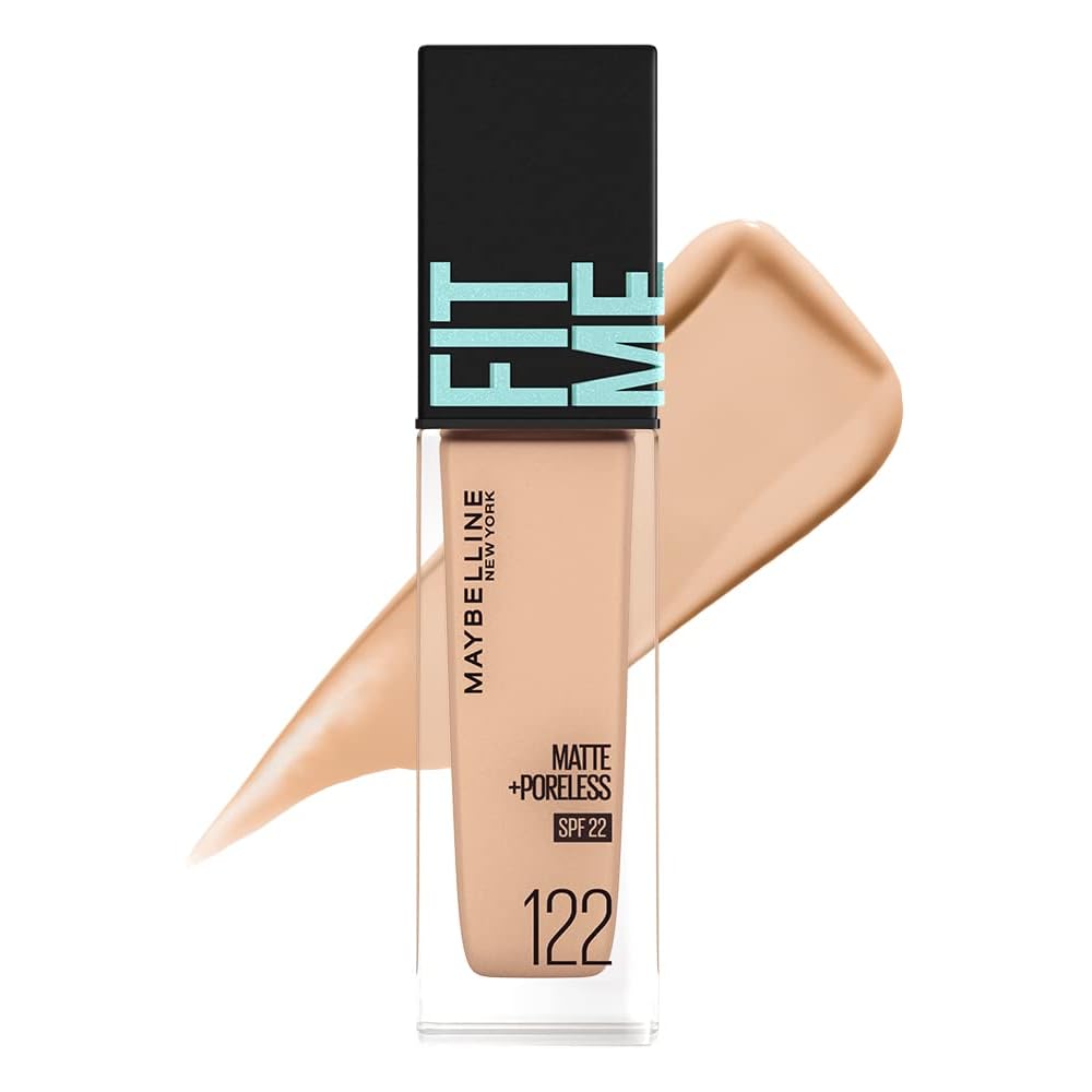 Maybelline Fit Me Liquid Foundation R Shade 122 30ml Makeup Foundation