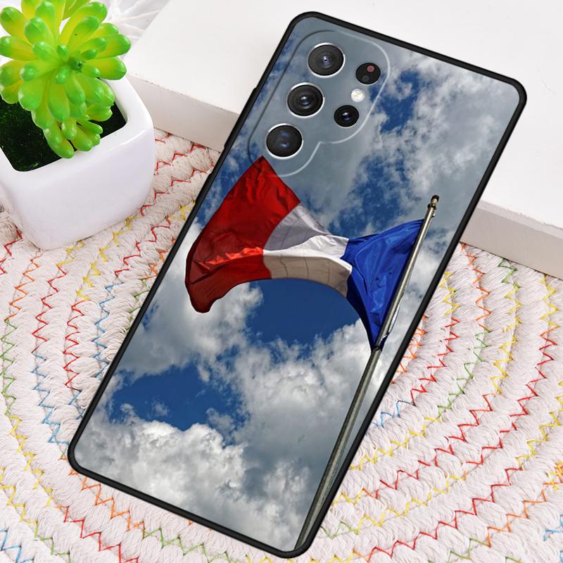 France Flag Phone Case for Samsung Galaxy note 10 pro S26 Ultra S23 S24 FE S25 S21 S22 PLUS shockproof Cove