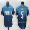 Philadelphia Phillies City Edition Baseballtrikot Harper 3 Turner 7 Realmuto 10 Herren Damen Baumwolle Sportfan Bekleidung