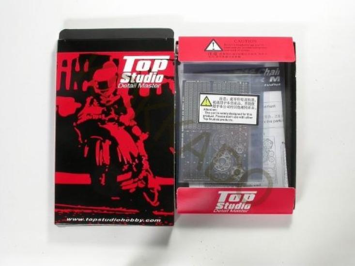 

Top Studio Yamaha Chain Set 2 Silver Tamiya TD23013 YZR-M1 1/12