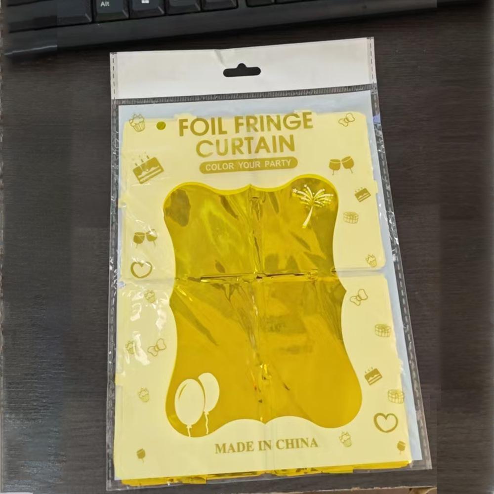 1*2M Rain Curtain: Birthday, Wedding, Stage Decoration Ribbon Strips