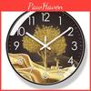 Modern Quiet Wall Clock With Quartz Movement For Living Room Decor