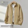 2025 spring and autumn new men's large pocket stand-up collar tooling jacket trendy versatile casual jacket men
