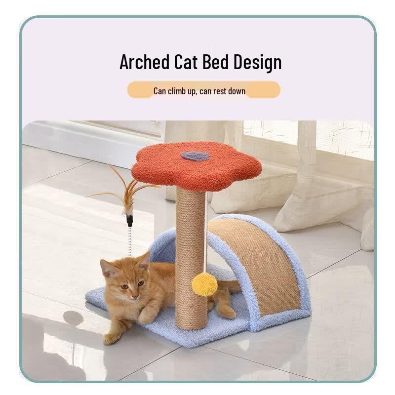 Jingzhou Small Cat Climbing Tower with Sisal Post