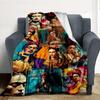 Frida Kahlo Flannel Blanket Throw Blanket Soft Warm Sofa Bed Camping Home Decor Unique Christmas Gift C926152