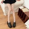 Thin Women Pantyhose Elastic Dot Sheer Tights Sexy Polka Dot Silk Stockings  Women Lingerie