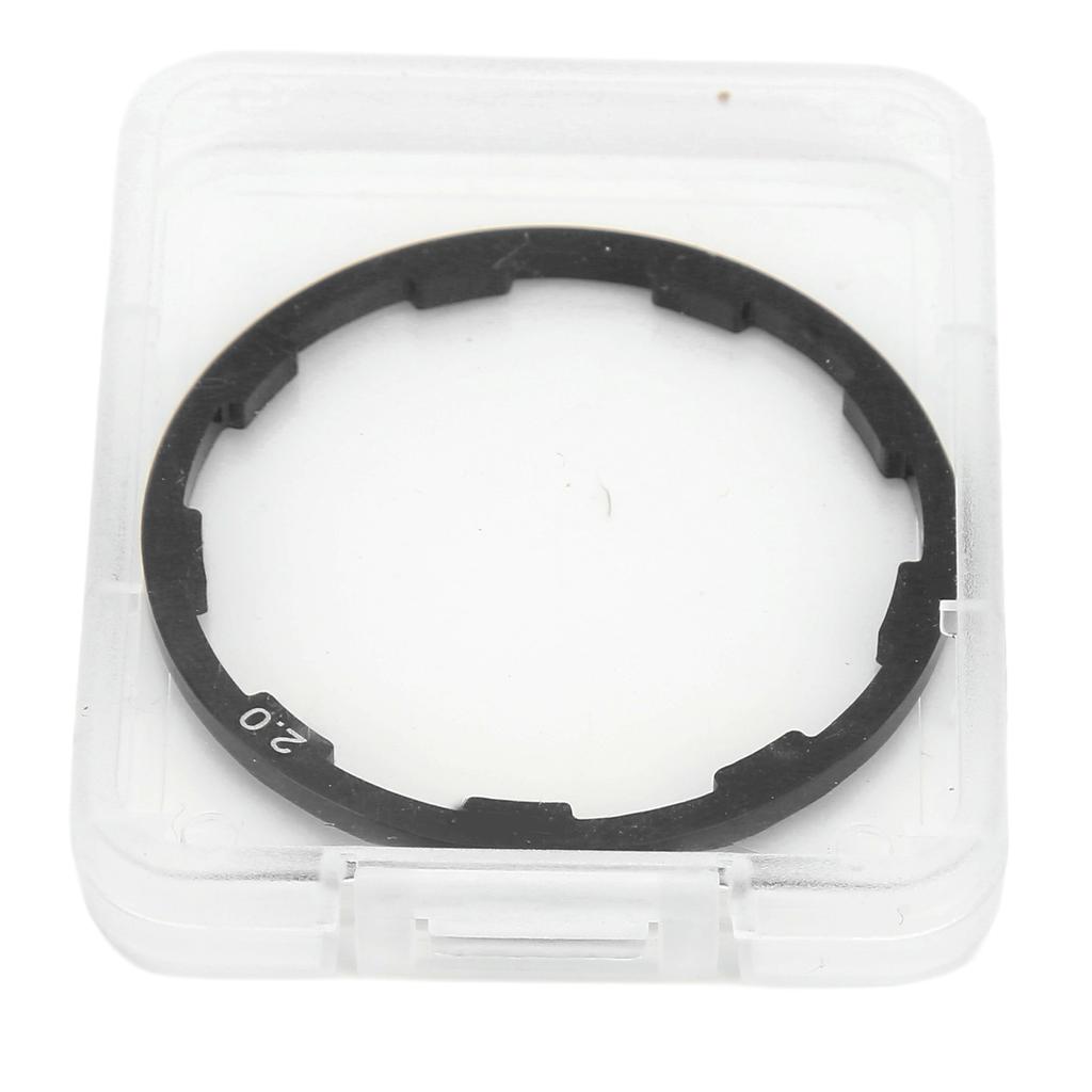 1pcs set 2mm Bicycle Grooved Hub Washer Aluminum Alloy Bike Flywheel Hub Spacers for Cycling