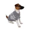 Pullover Pour Chien - Kerbl - Lillehammer - Gris - Blanc - Longueur 35 Cm