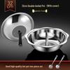 Wutuo 34cm Stainless Steel Divided Octagonal Hotpot