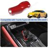 Real Carbon Fiber Gear Shifter Head Cover Fit for Toyot@ Supr@ GR A90 A91 MK5 2019-2024, Gear Shift Knob Cover Interior Gear Shifter Head Decoration