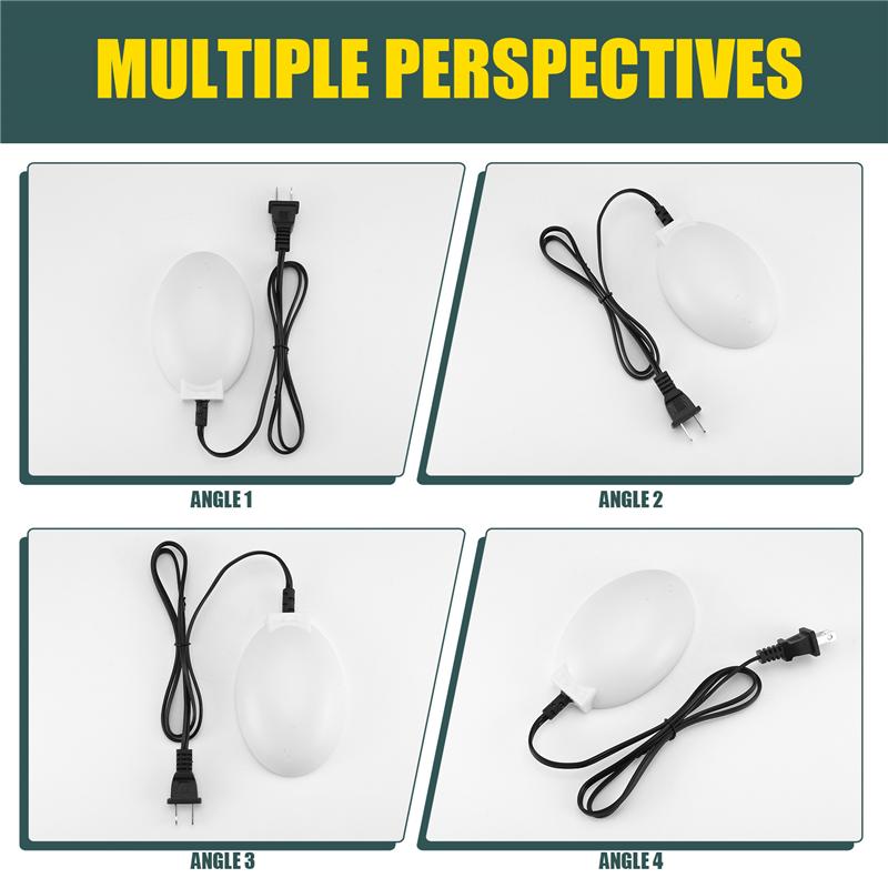 ABWR-Bird Bath Heaters Outdoors In Winter With Thermostatically Controlled & Auto Shut US Plug