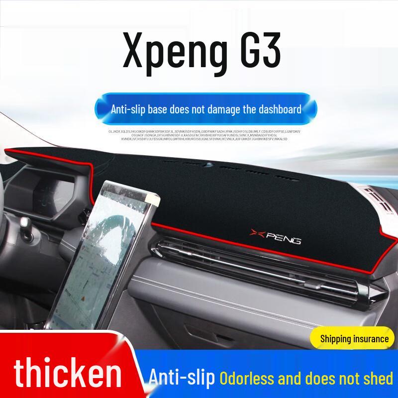 Sunshade Pad for Xiaopeng G3/G3i 2022 Center Console - Dashboard Light Blocker & Heat Insulator