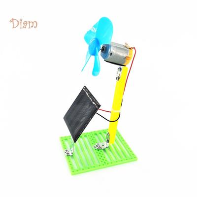 GIOCATTOLI E BAMBINI Kit di esperimenti per circuiti di fisica con ventilatore elettrico ad energia solare fai-da-te Giocattoli educativi per bambini