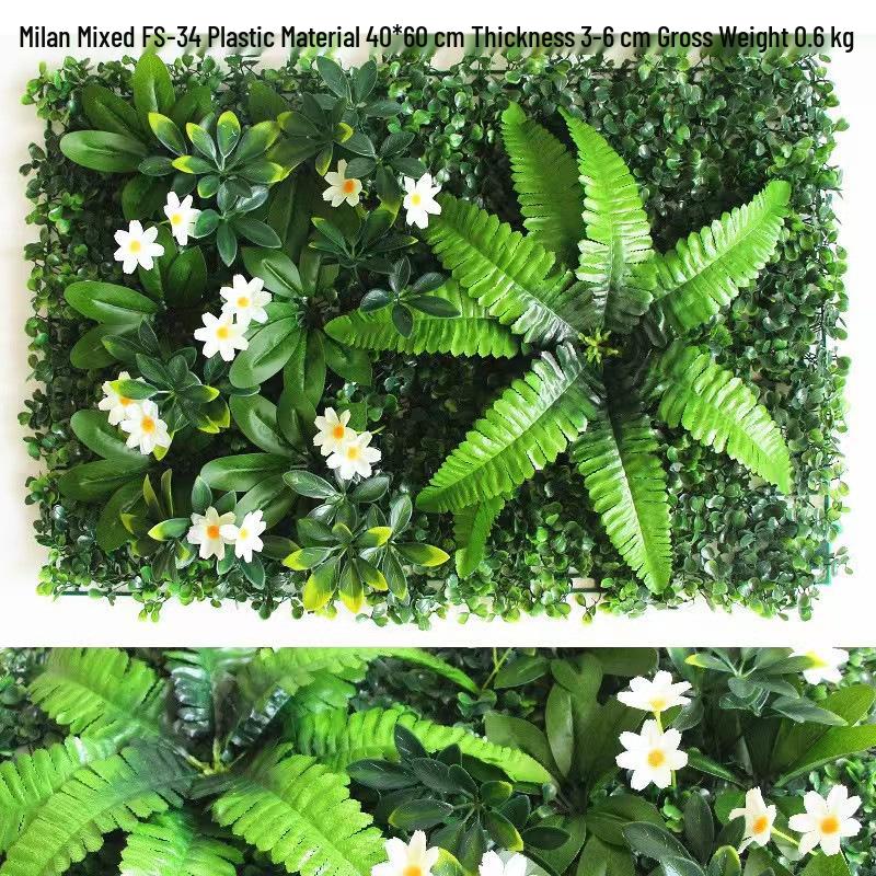 Künstliche Blumenwand für die Dekoration von Einkaufszentren im Freien