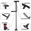 Light weight Aluminum Folding Canes Ergonomic Handle Regulable for Senior Travel Hiking Support
