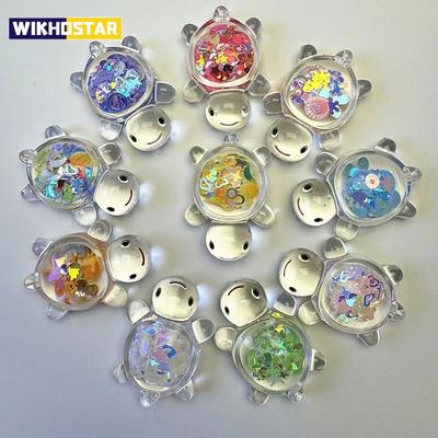 10/30ks 2025 Party Laskavosti Mini Svítící Průhledná Želva Roztomilé Doplňky z Krémového Lepidla Studentská Párty Stolní Dekorace Hračky