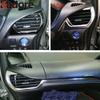 Car Front Side Air Condition Vent Outlet Cover Trim For Toyota Noah Voxy 80 2014 2015 2016 2017 2018 Black Interior Accessories
