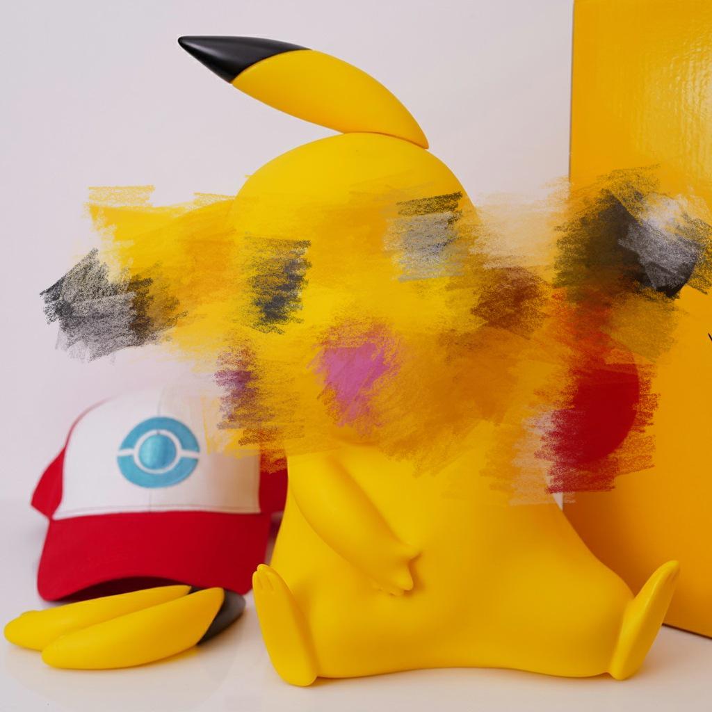 Tsundere Squirtle Golduck 1:1 Pokemon Figurine - Large Trendy Toy