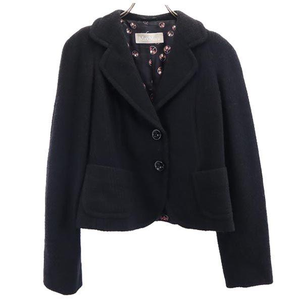 Max Mara Tailored Jacket 40 Black Women Used