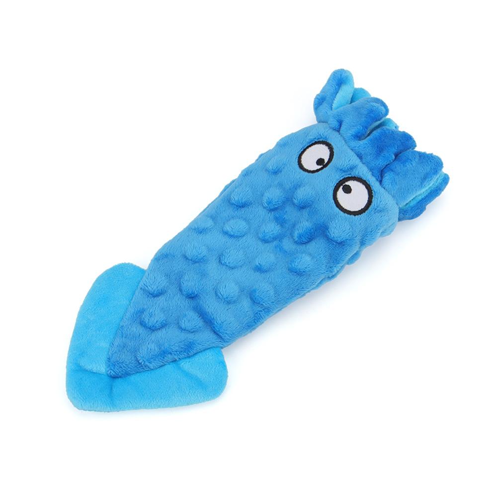 Cute Squid Pet Plush Toy Cat Dog Squeak Puzzle Toy Bite Resistant Interactive Pet Dog Teeth Cleaning Chew Pet Supplies
