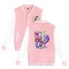 The Amazing Digital Circus Bomberjacke Damen Herren Übergroße Harajuku Fashion Baseball Mantel Jacke Damen Streetwear Frühling Herbst Bomber Outwear