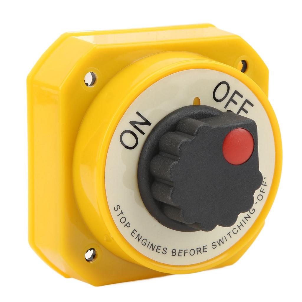 6‑32V Single Circuit Battery On Off Switch Power Cut Disconnect Isolator Waterproof for RV Boat