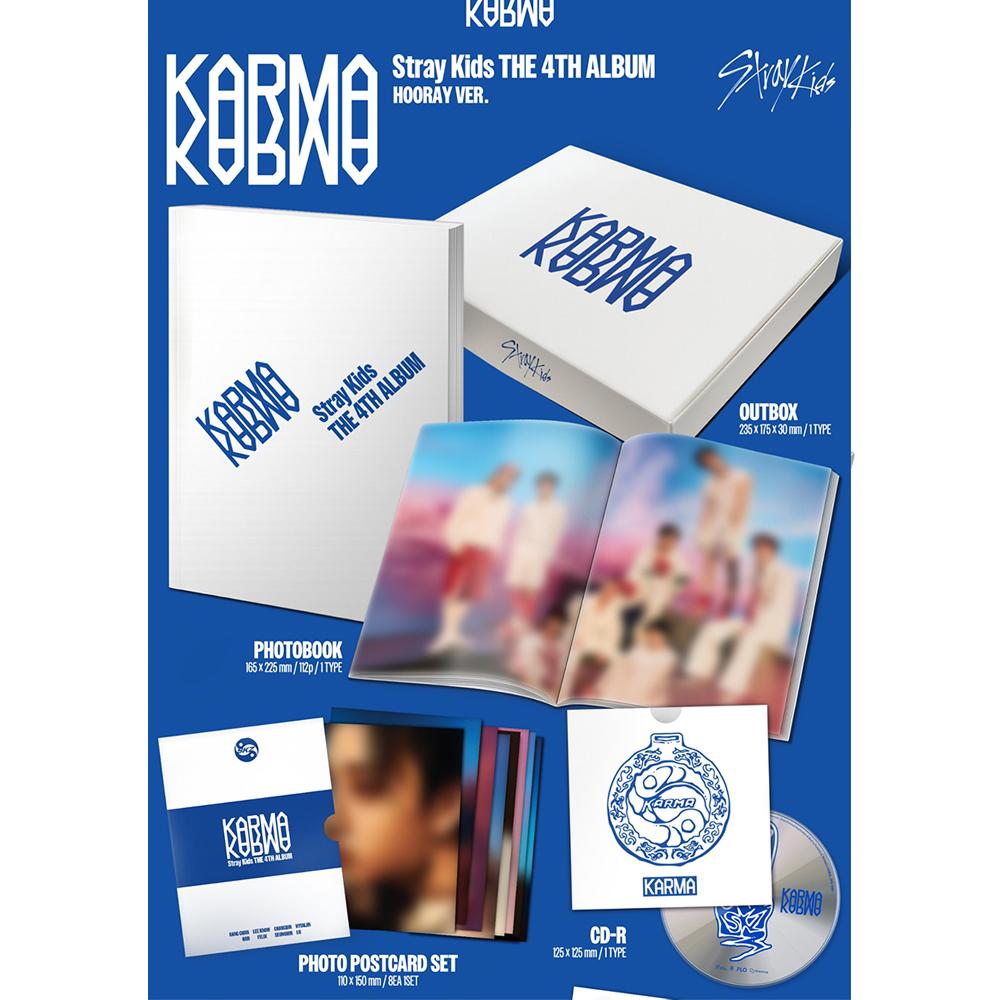 Stray Kids KARMA (VERSION standard) TIRAGE AU SORT