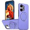 360° Rotate Ring Holder for Magsafe Magnetic Bracket Phone Case for Xiaomi Poco X7 X8 Pro Max M8 Pro Armor Shockproof Cover