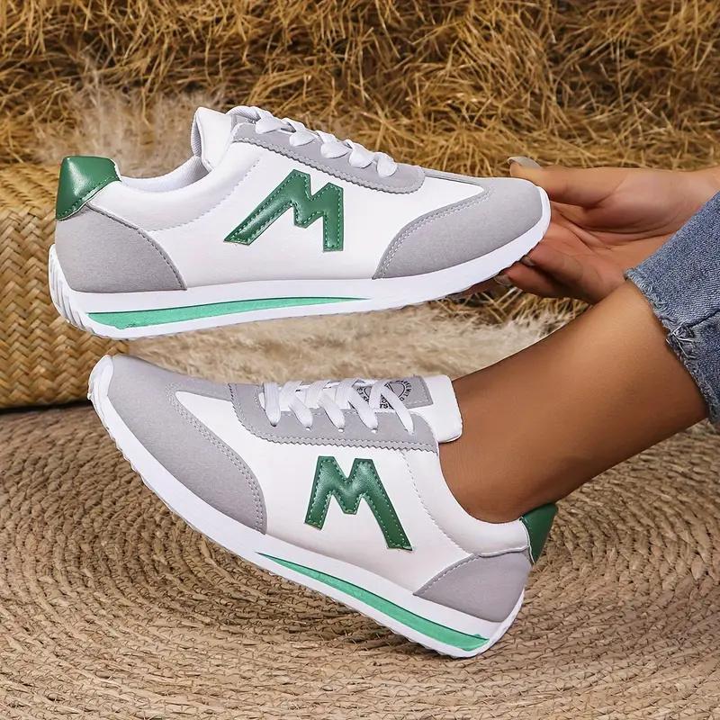 Neue Damen Rundkopf Tiefer Ausschnitt Leichte Freizeitschuhe Damen Trend Vielseitig Atmungsaktiv Kreuzschnürung Sneaker   De Mujer