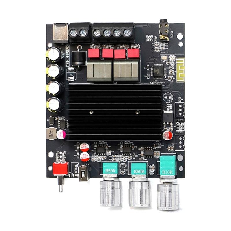 T1002P 100W x2 Digital Amplifier Board TPA3221 and 3116 Powerful Output And Bass Treble Adjustment For Home Theater