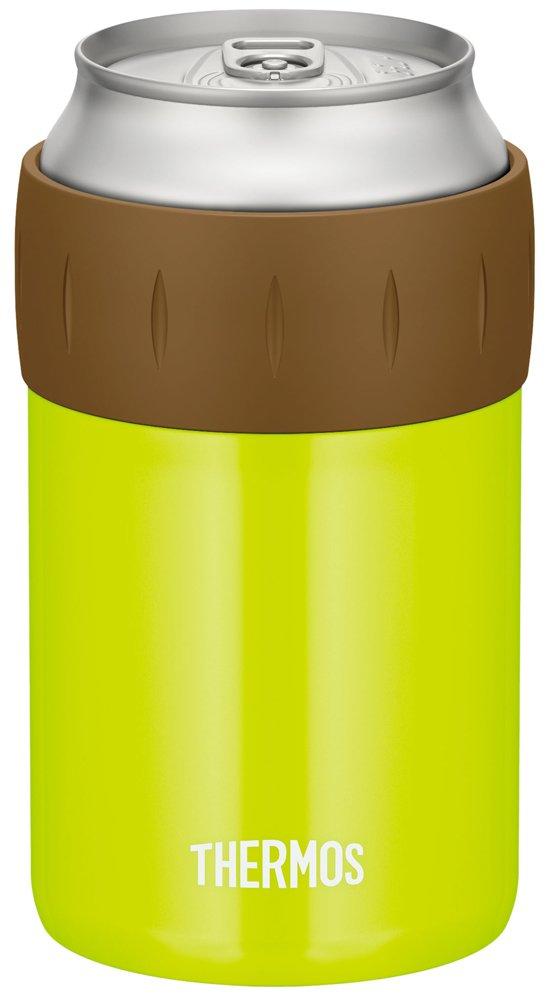 Thermos Cool Can Stainless for 350ml Lime LMG Holder, Steel, Cans, Green, JCB-352